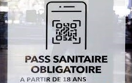 Pass sanitaire obligatoire